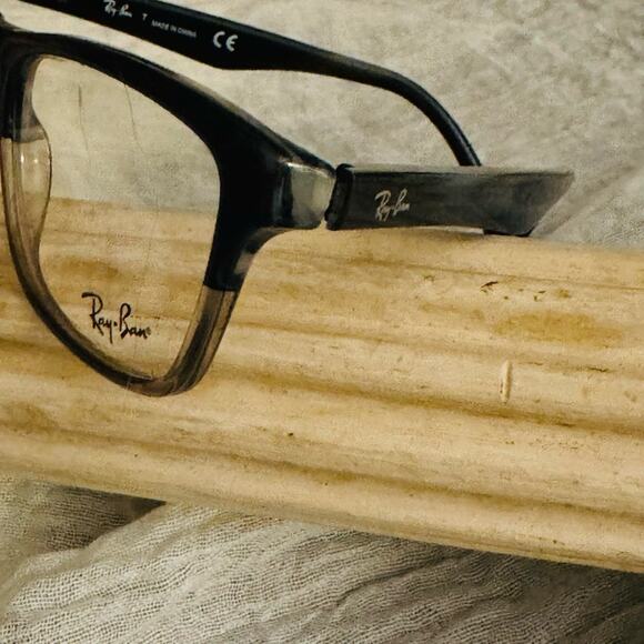 Ray Ban Eyeglasses RB 5279 5540 Grey Horn Optical Frame 53-18-145 Plastic Unisex - Picture 13 of 13